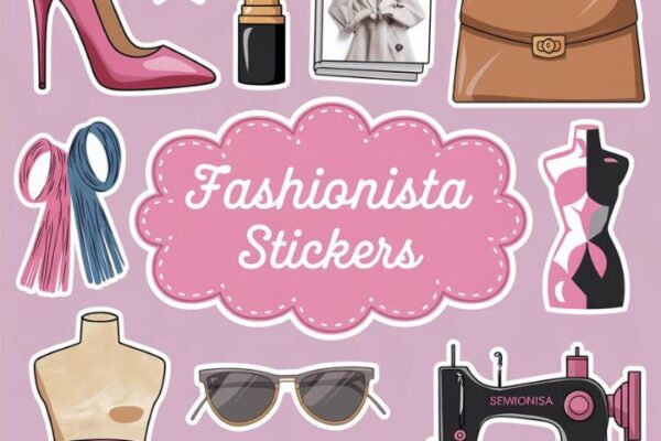 Fashionista Stickers